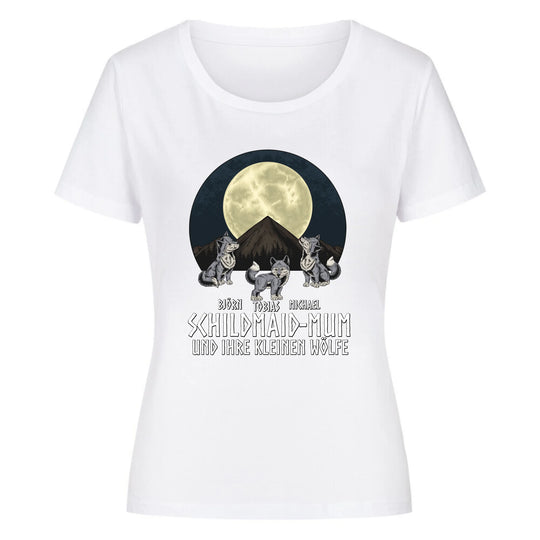 Schildmaid-Mutter - Shirt - Personalisierbar