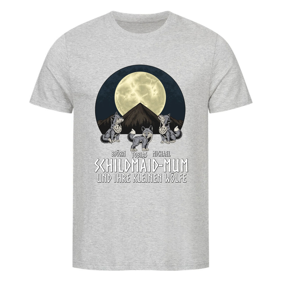 Schildmaid-Mutter - Shirt - Personalisierbar