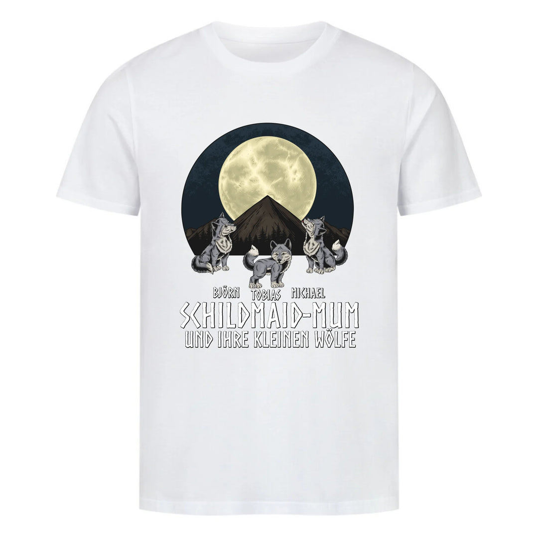 Schildmaid-Mutter - Shirt - Personalisierbar