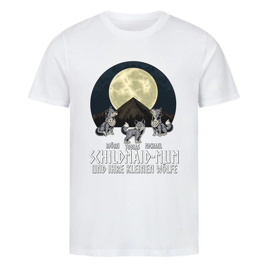Schildmaid-Mutter - Shirt - Personalisierbar