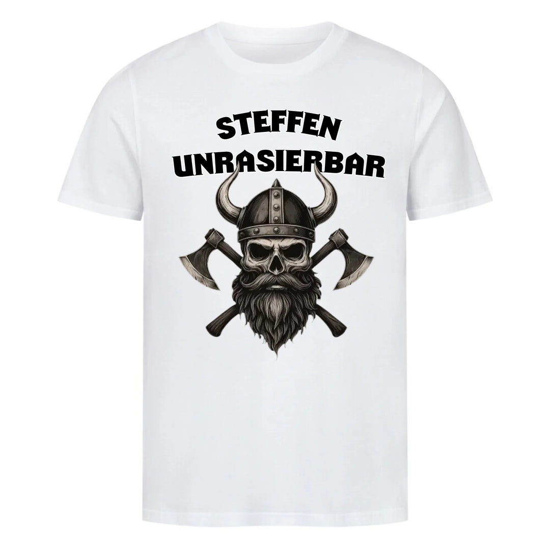 Unrasierbar - Shirt - Personalisierbar