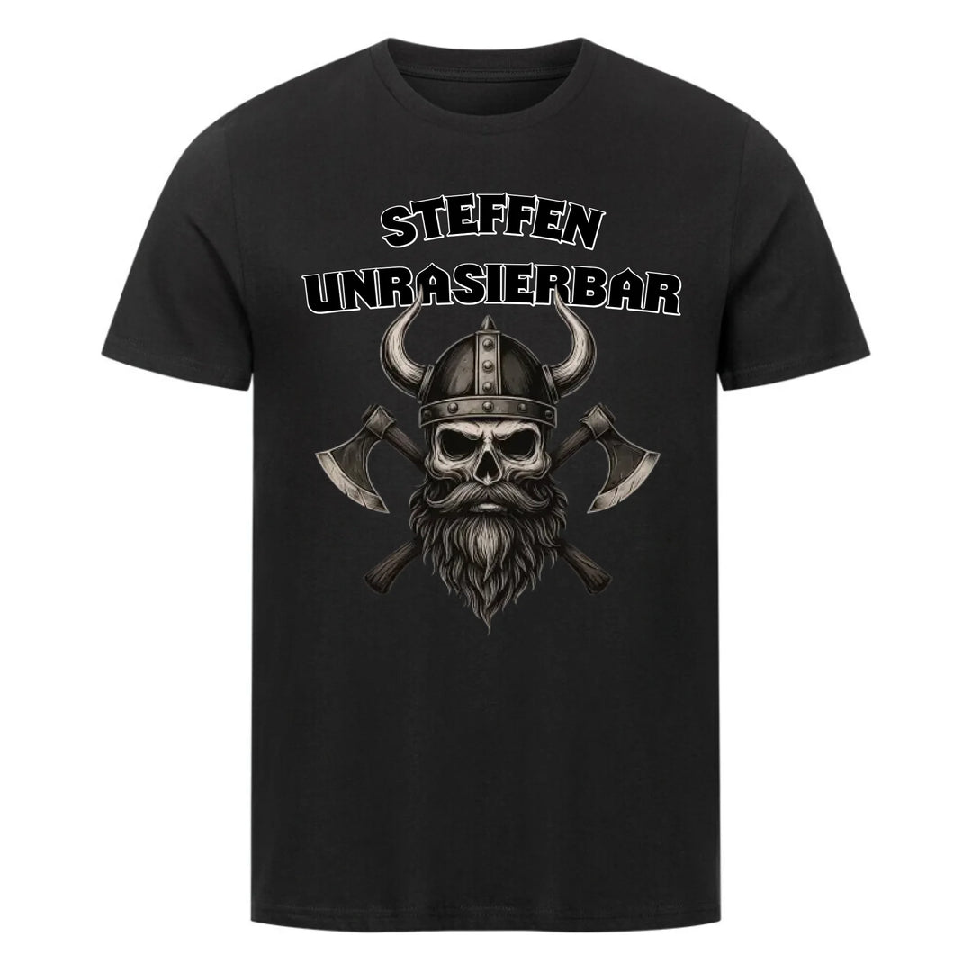 Unrasierbar - Shirt - Personalisierbar