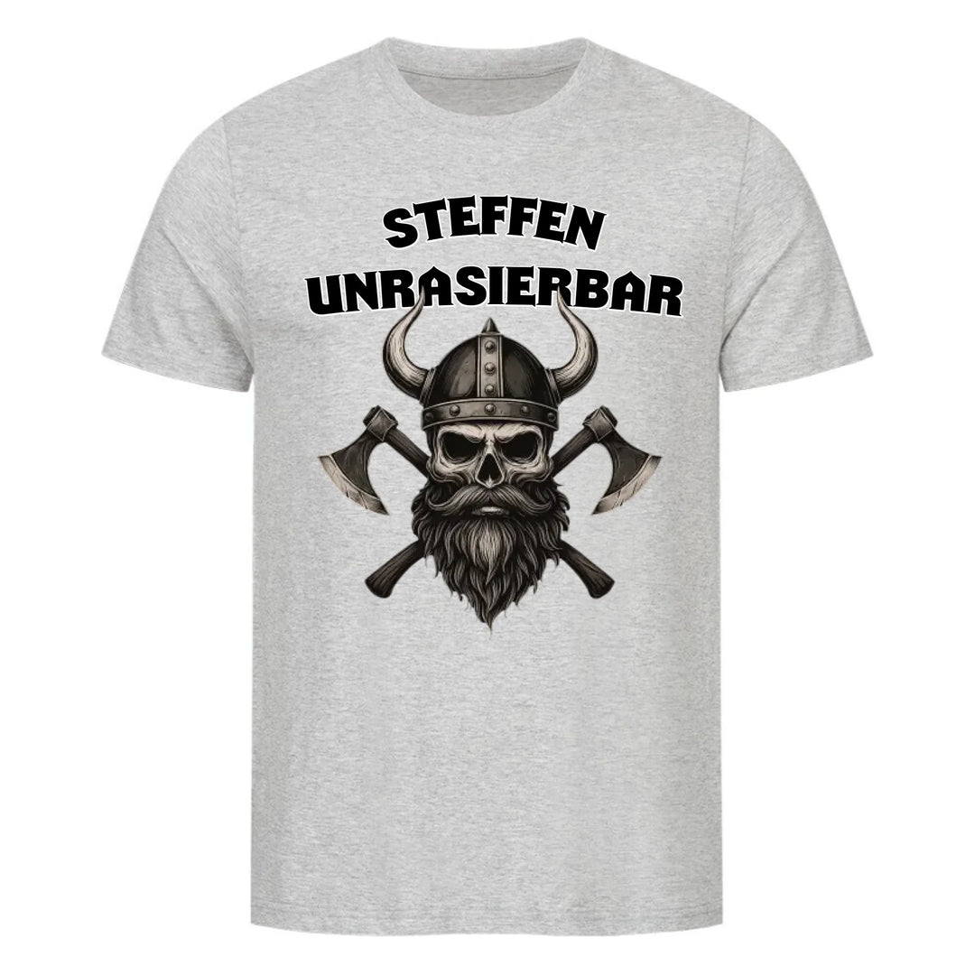Unrasierbar - Shirt - Personalisierbar