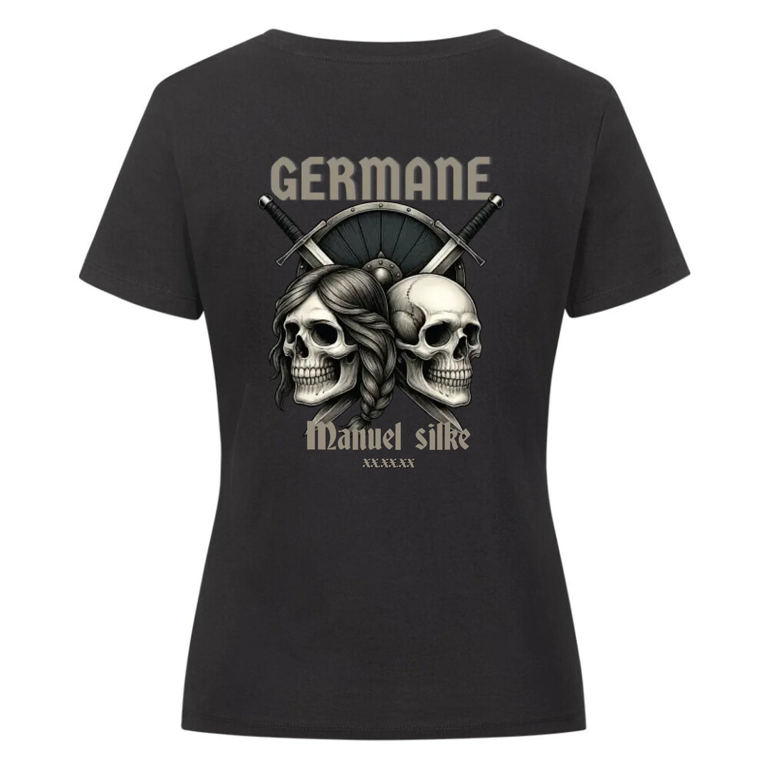 Germane Paare - Shirt -  Backprint -Personalisierbar