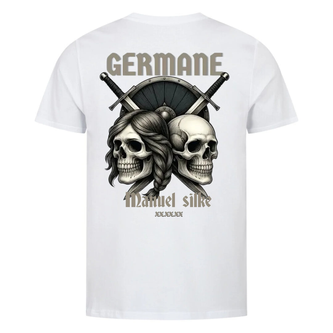 Germane Paare - Shirt -  Backprint -Personalisierbar