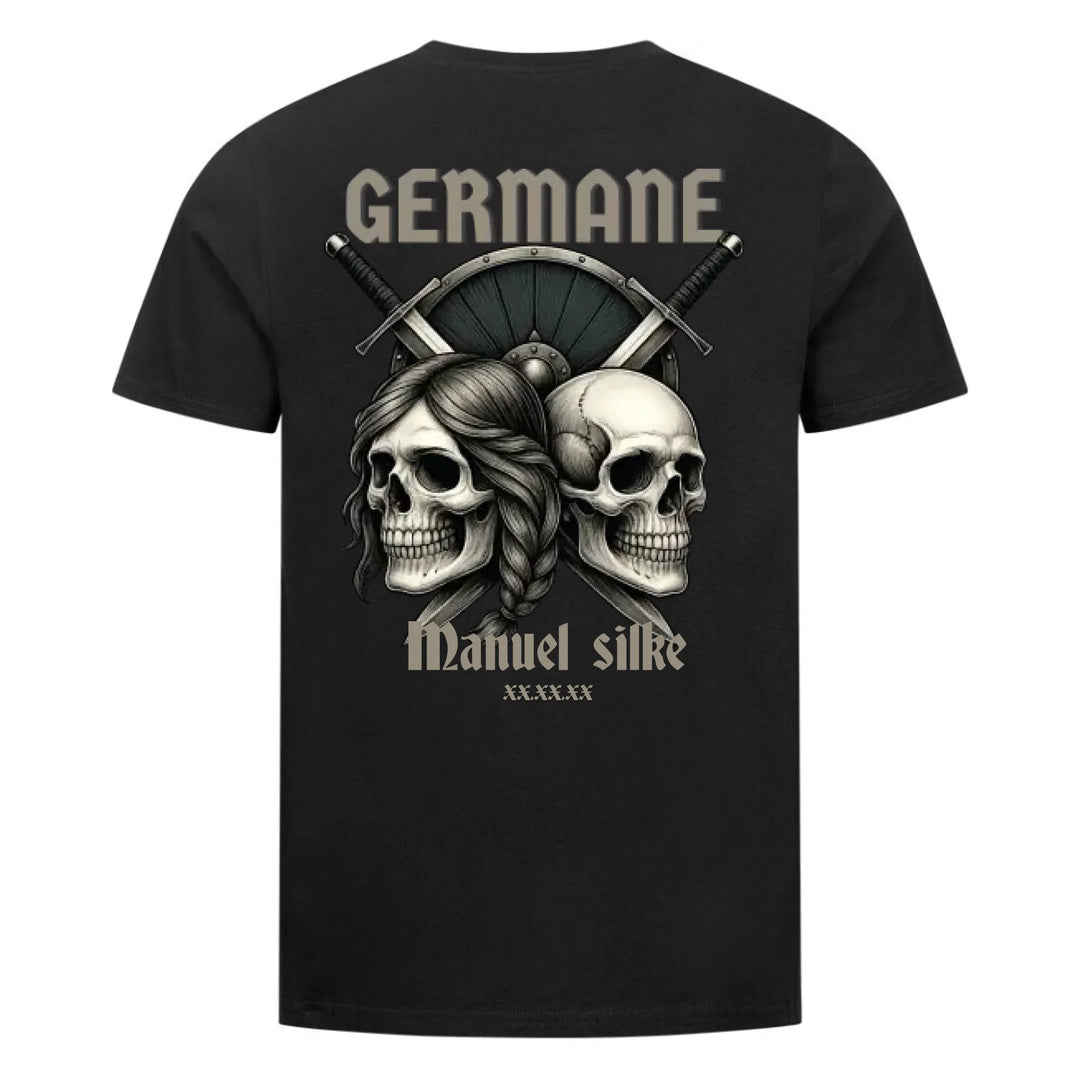 Germane Paare - Shirt -  Backprint -Personalisierbar