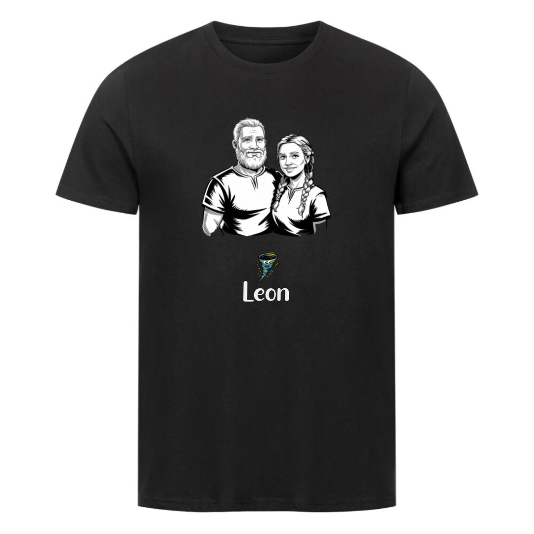 Wikinger Familien - Shirt - Personalisierbar