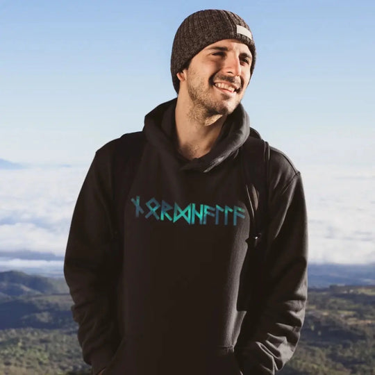 Your name as Rune - Hoodie - can be personalized