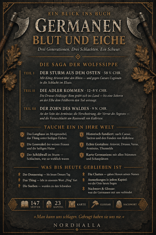 Germanen: Blut und Eiche - Historischer Roman  I E-Book