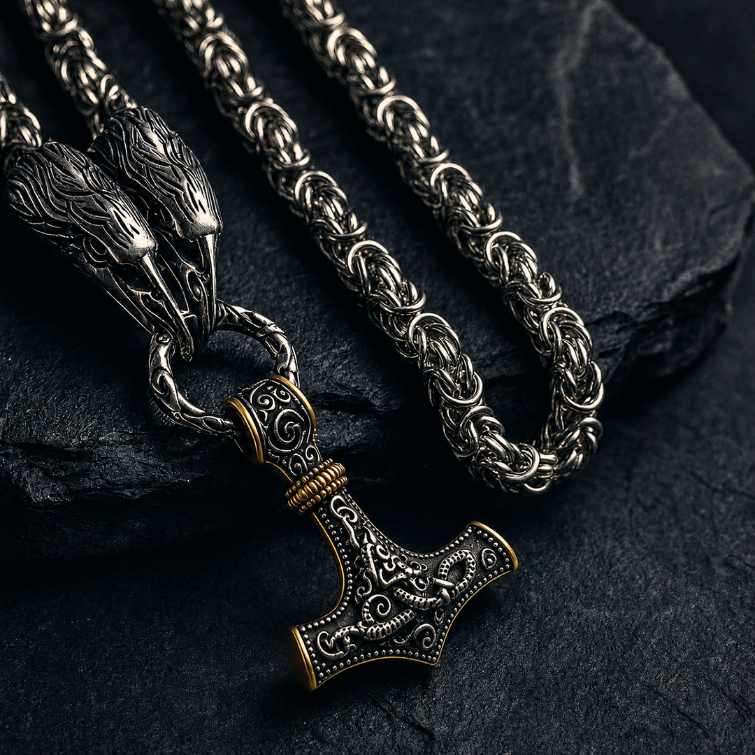 Guardian of the Hammer - Stainless Steel Chain