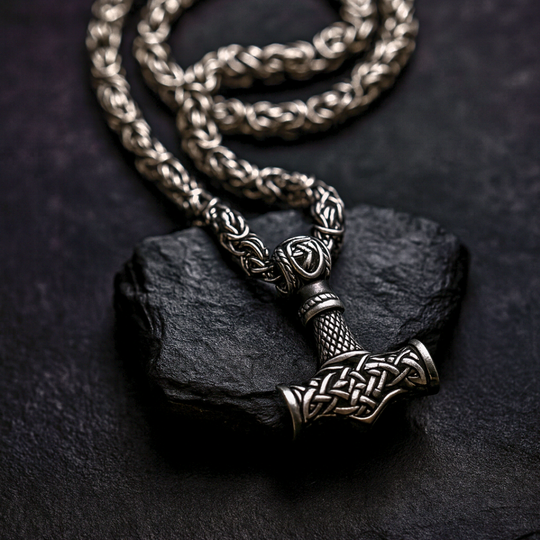 Mjölnir‑Königskette  - Edelstahl Kette
