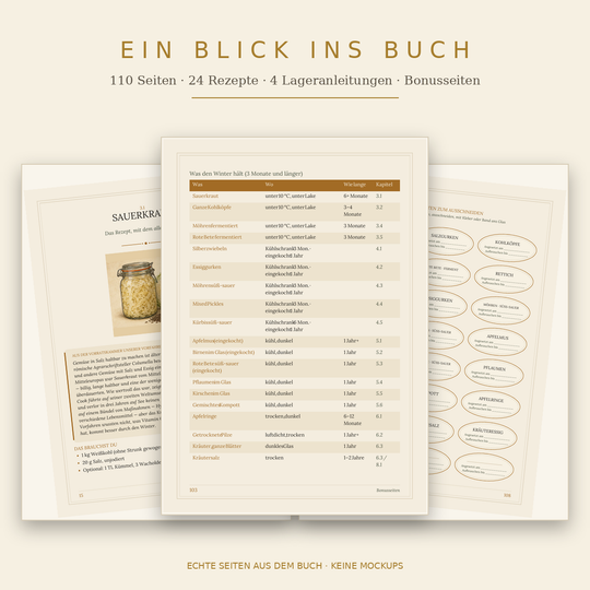 Die Vorratskammer unserer Vorfahren - Wintervorrat (E-Book)