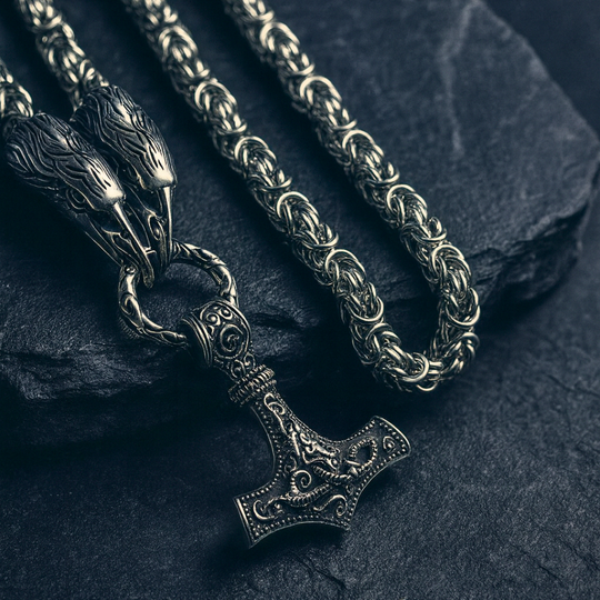 Guardian of the Hammer - Stainless Steel Chain