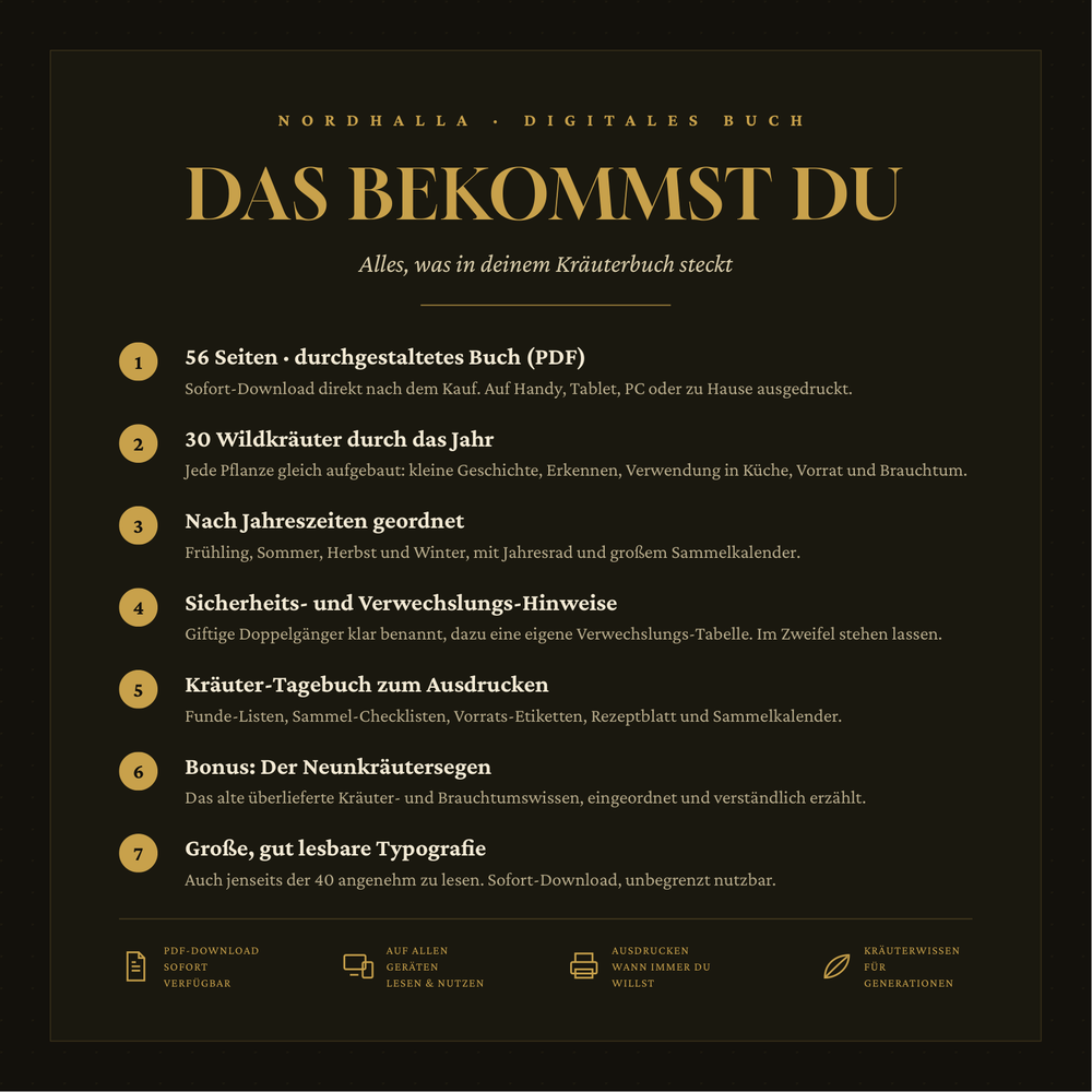 Das Kräuterbuch unserer Vorfahren I E-Book